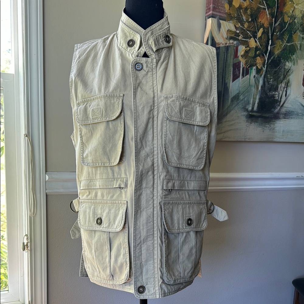 Woolrich Khaki Outdoor Vest‎ Men’s size XS